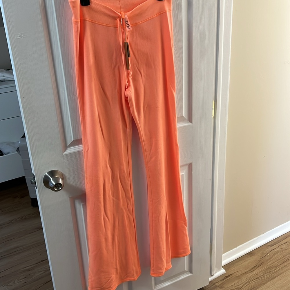 SKIMS Orange Sweatpants
